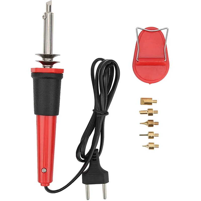 7Pcs Electric Soldering Iron Pyrography Woodworking Carving Pyrography Kit Stainless Steel Welding Tools (EU Plug)
7Pcs Electric Soldering Iron Pyrography Woodworking Carving Pyrography Kit Stainless Steel Welding Tools (EU Plug)