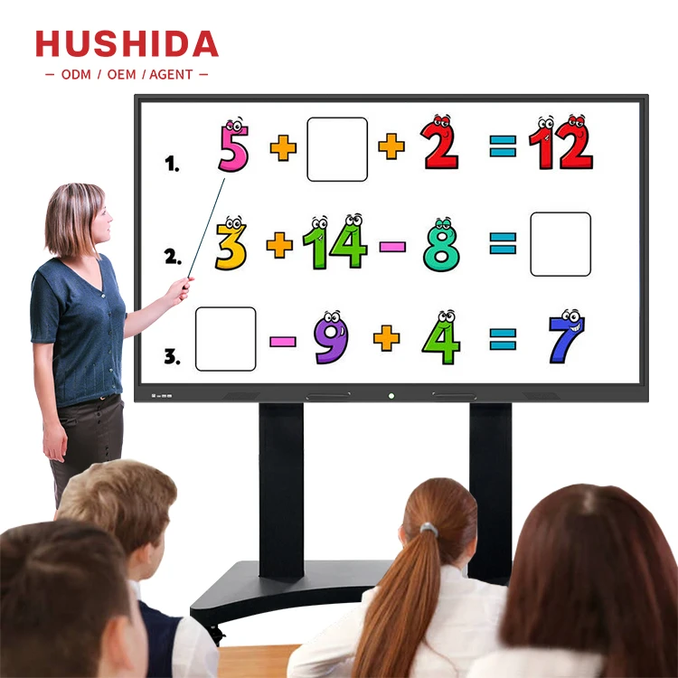 HUSHIDA 75 Inch Lcd Interactive Whiteboard Children Multi-touch Smart Educational Training Meeting Equipment Interactive Board
HUSHIDA 75 Inch Lcd Interactive Whiteboard Children Multi-touch Smart Educational Training Meeting Equipment Interactive Board