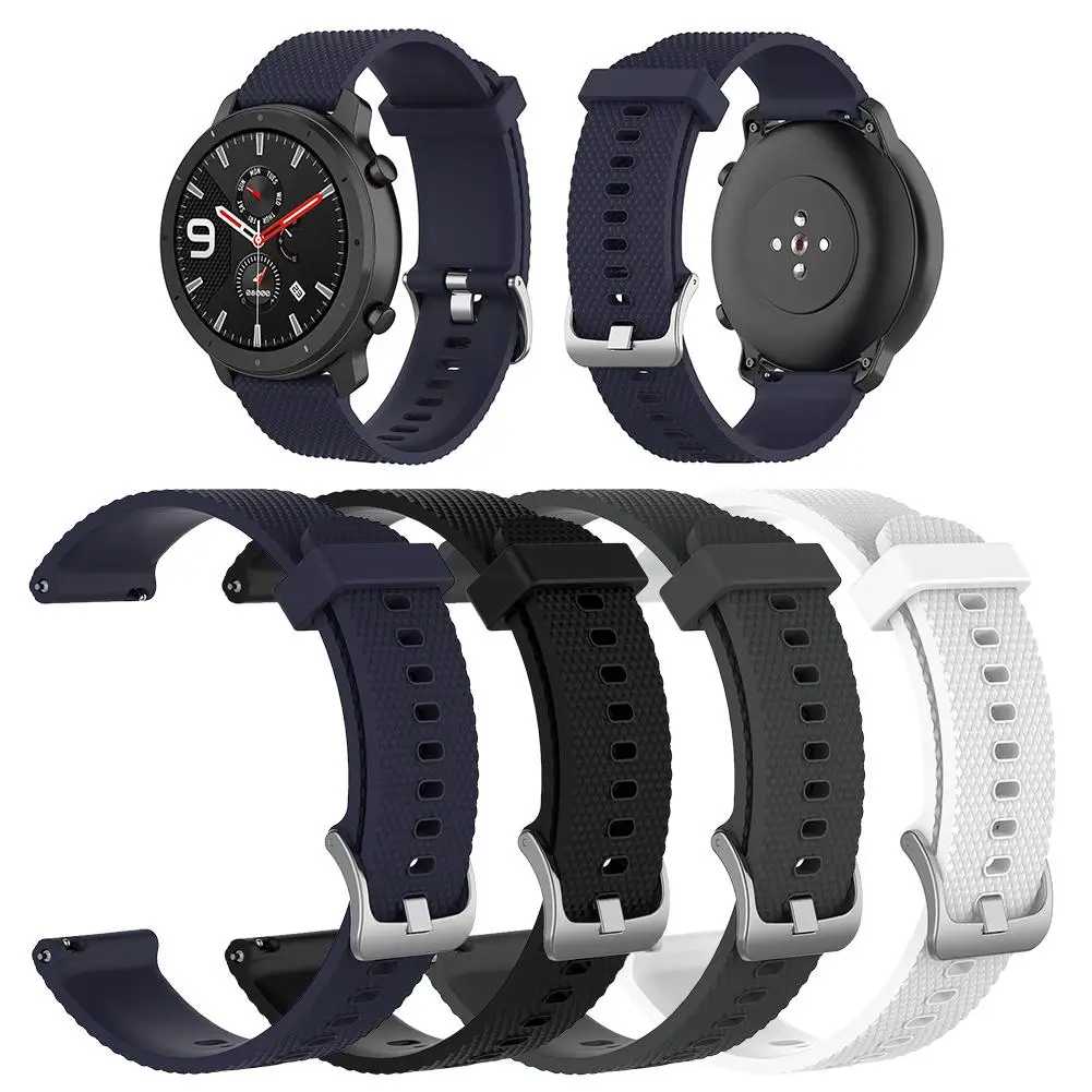 Silicone Adjustable Watchband Bracelet Strap with Buckle Non-toxic Skin-friendly and Comfortable for Amazfit GTR 47mm L
Silicone Adjustable Watchband Bracelet Strap with Buckle Non-toxic Skin-friendly and Comfortable for Amazfit GTR 47mm L