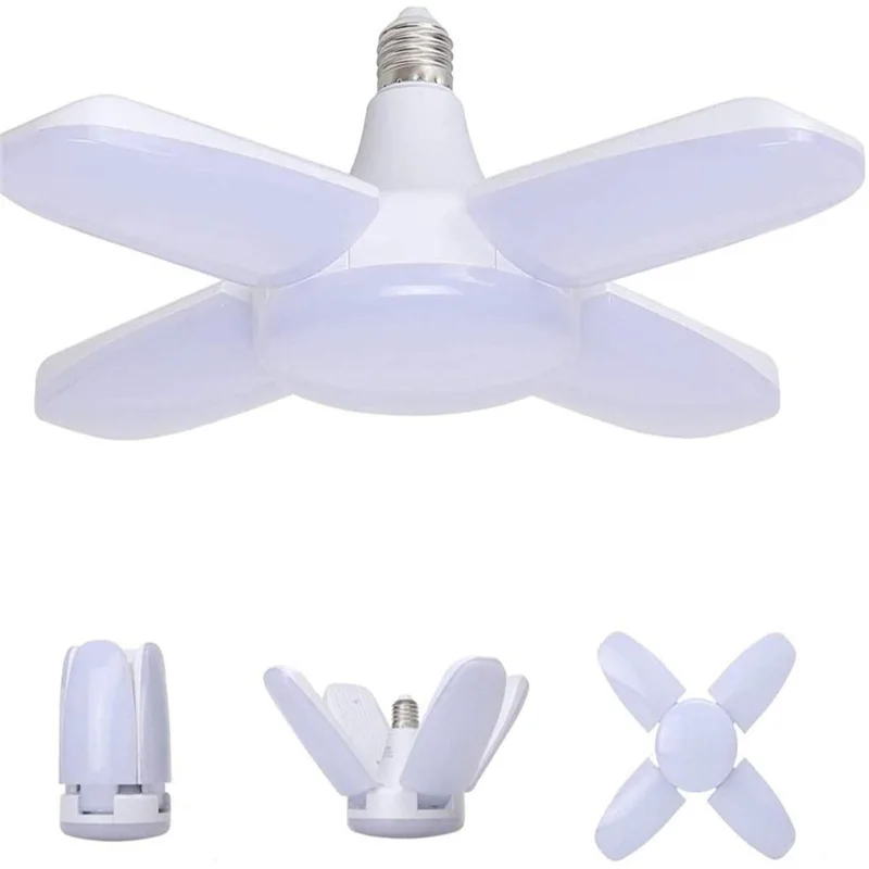E27 LED AC85-265V Bulb Fan Blade Timing Lamp 28W 60W Foldable Led Light Bulb Night Lights For Home Ceiling Light Lighting
E27 LED AC85-265V Bulb Fan Blade Timing Lamp 28W 60W Foldable Led Light Bulb Night Lights For Home Ceiling Light Lighting
