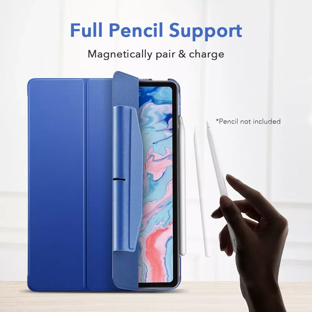 ESR Case for iPad Air 4 2020 2021 iPad Pro 11 12.9 12 9 Inch Light Simple Smart Cover with Pencil Holder Enclosure Case Funda
ESR Case for iPad Air 4 2020 2021 iPad Pro 11 12.9 12 9 Inch Light Simple Smart Cover with Pencil Holder Enclosure Case Funda