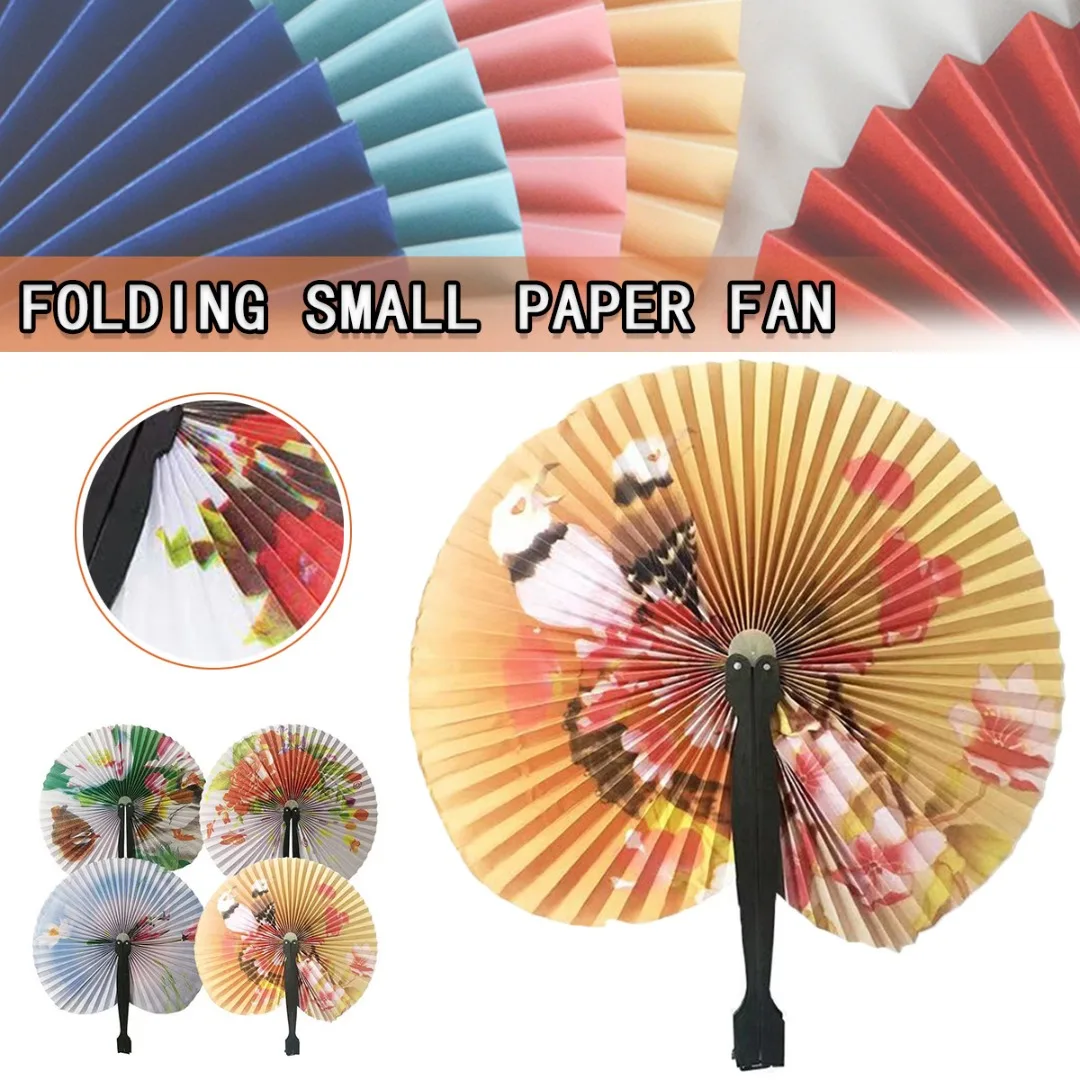1pc Portable Hand Held Folding Fan Classic Retro Round Paper Fans Chinese Style Folding Hand Fan DIY Calligraphy Painting
1pc Portable Hand Held Folding Fan Classic Retro Round Paper Fans Chinese Style Folding Hand Fan DIY Calligraphy Painting