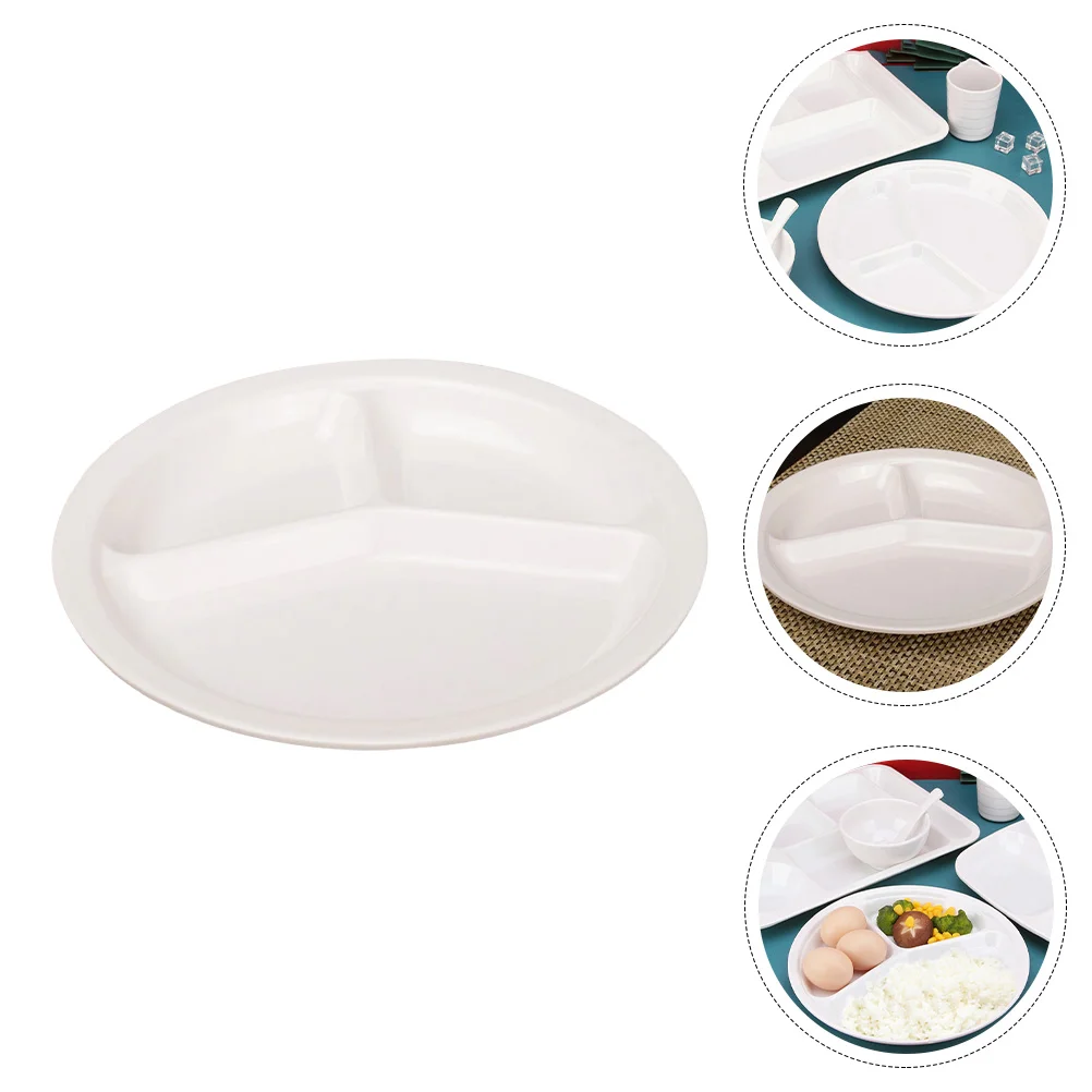 Divided Tray Plate Plates Melaminecompartment Control Dinner Dish Round Portion Serving Platter Feeding Kids Snack Lunch Bowls
Divided Tray Plate Plates Melaminecompartment Control Dinner Dish Round Portion Serving Platter Feeding Kids Snack Lunch Bowls