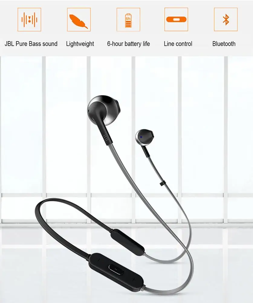 Bluetooth-гарнитура Jbl T205bt, беспроводные наушники-вкладыши, эргономичные наушники, универсальные мобильный телефон музыкальные наушники
Bluetooth-гарнитура Jbl T205bt, беспроводные наушники-вкладыши, эргономичные наушники, универсальные мобильный телефон музыкальные наушники