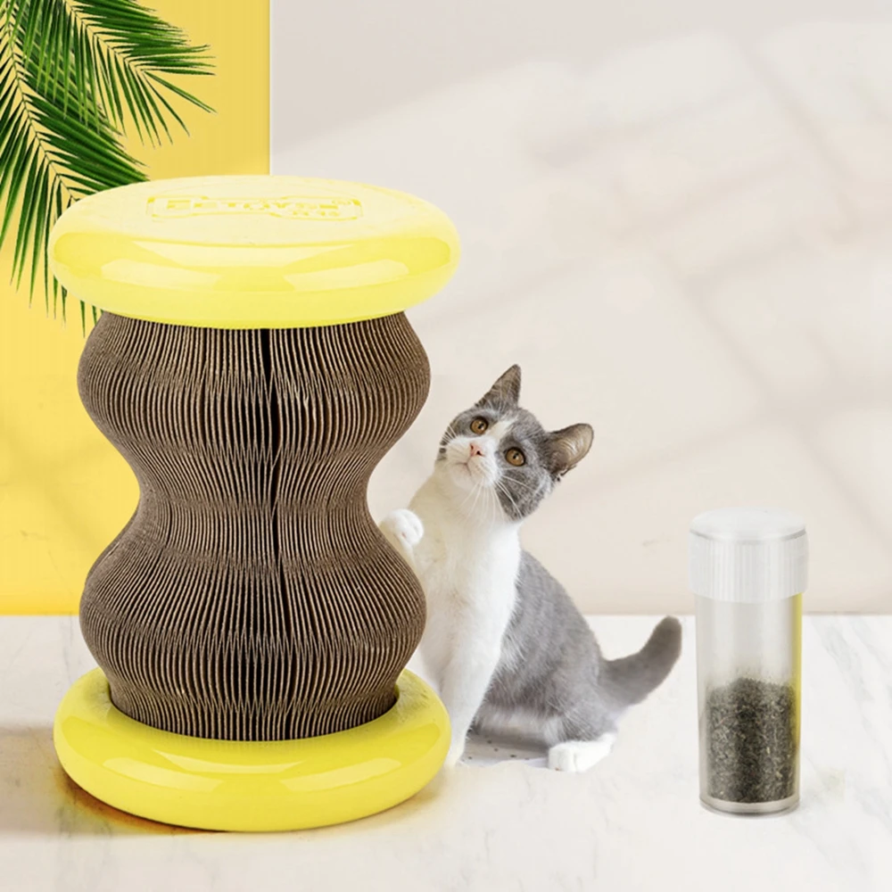 Scratcher Cat Toys Catnip Ball Toys for Cats Dogs Funny Cat Toy Catnip Refillable Scratcher Board Reduce Obesity and Loneliness
Scratcher Cat Toys Catnip Ball Toys for Cats Dogs Funny Cat Toy Catnip Refillable Scratcher Board Reduce Obesity and Loneliness