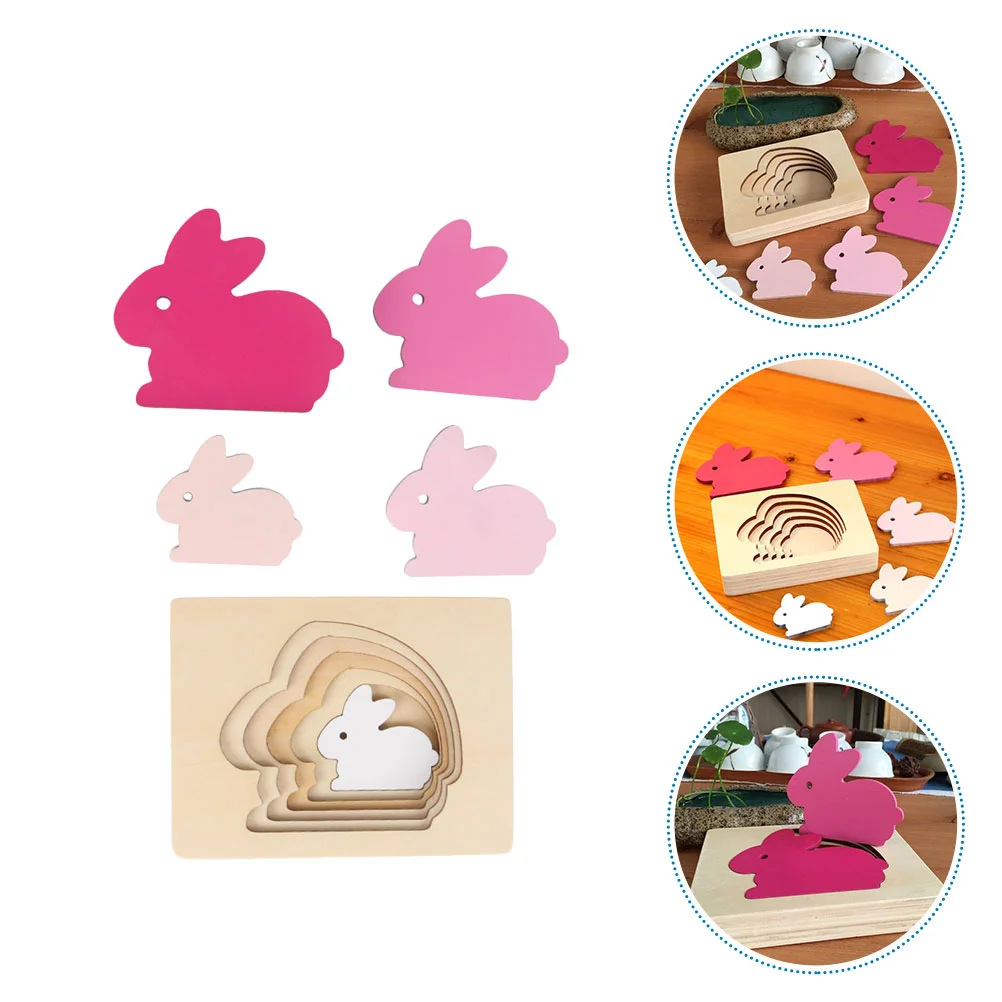 1 Set Wooden Multi-layer Puzzle Children Early Education Plaything Color Recognition
1 Set Wooden Multi-layer Puzzle Children Early Education Plaything Color Recognition