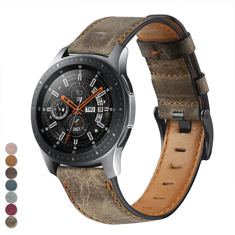 Genuine Leather band for Samsung Galaxy watch 4 classic/Active 2 46mm/42mm/40mm/44mm 20mm 22mm Amazfit GTS 2e/2/3 strap bracelet
Genuine Leather band for Samsung Galaxy watch 4 classic/Active 2 46mm/42mm/40mm/44mm 20mm 22mm Amazfit GTS 2e/2/3 strap bracelet