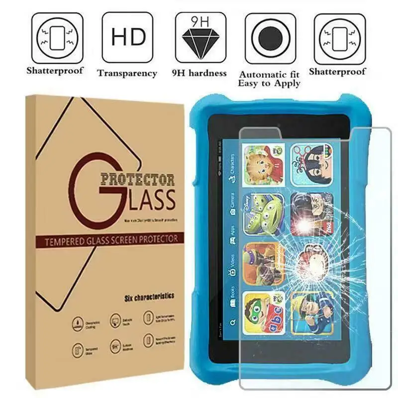 Защитное закаленное стекло для планшета Amazon Kindle Fire Kids Edition 7 дюймов
Защитное закаленное стекло для планшета Amazon Kindle Fire Kids Edition 7 дюймов