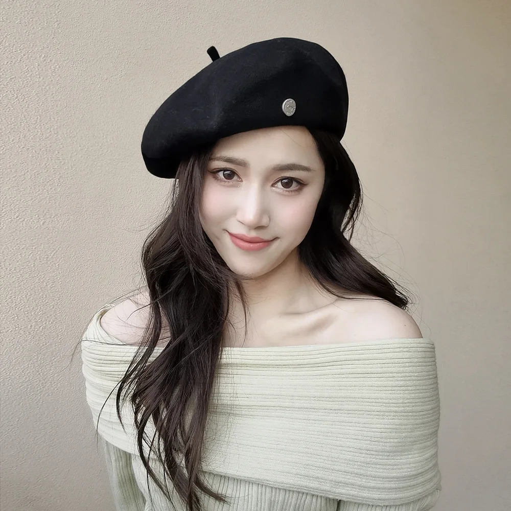 King Wheat 2022 Autumn Winter New Casual Warm Women Berets Metal Marker Embroidery Lining Wool Lady Painter Hat Retro Caps
King Wheat 2022 Autumn Winter New Casual Warm Women Berets Metal Marker Embroidery Lining Wool Lady Painter Hat Retro Caps