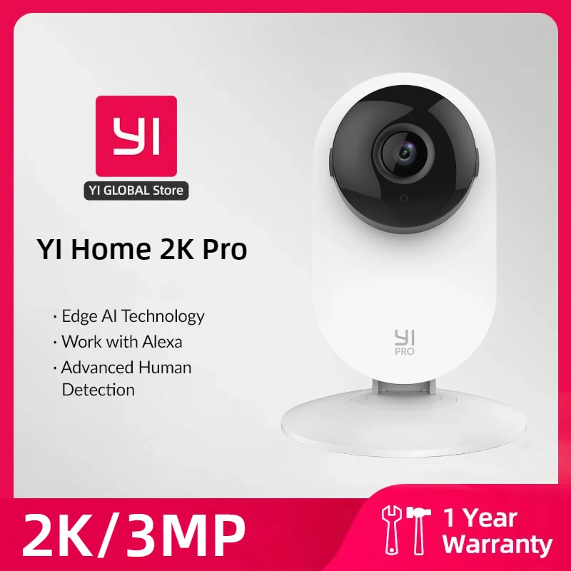 Wi-Fi-камера YI 2K 3 Мп, видеокамеры для умного дома с детектором давления, IP-защита для домашних животных/кошек/фото
Wi-Fi-камера YI 2K 3 Мп, видеокамеры для умного дома с детектором давления, IP-защита для домашних животных/кошек/фото