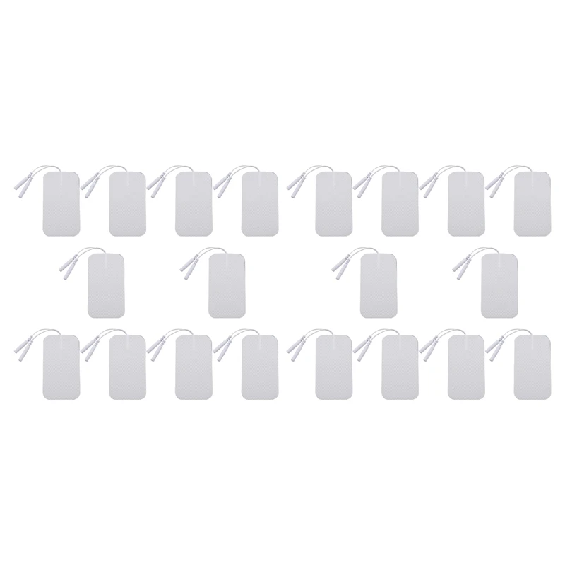 40Pcs Electrode Pads 2mm Plug Gel Patch for Tens Acupuncture Electrotherapy EMS Massager Stimulator Slimming Device
40Pcs Electrode Pads 2mm Plug Gel Patch for Tens Acupuncture Electrotherapy EMS Massager Stimulator Slimming Device