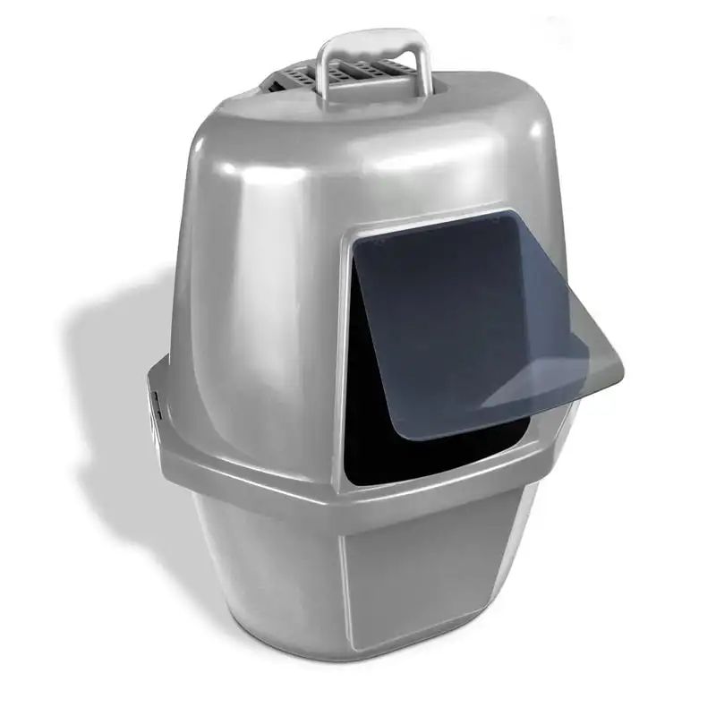 Ness Pet Products Large Corner Enclosed Cat Litter Pan with Odor Door and Zeolite Air Filter Dog grooming Hair bow supplies Hair
Ness Pet Products Large Corner Enclosed Cat Litter Pan with Odor Door and Zeolite Air Filter Dog grooming Hair bow supplies Hair