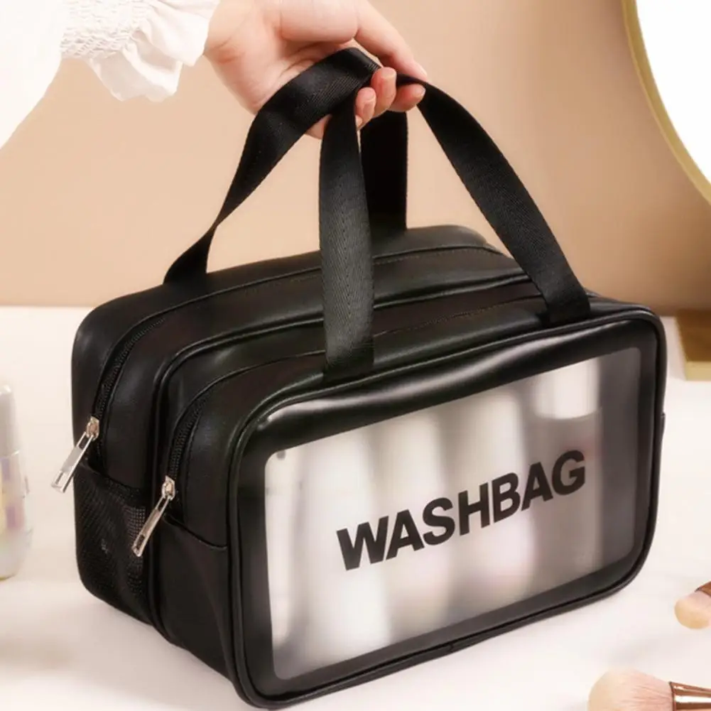 Portable Travel Clear Storage Bag Organizer Bags Waterproof Transparent Bag Washbag Transparent Cosmetic Cases Cosmetic N1Z1
Portable Travel Clear Storage Bag Organizer Bags Waterproof Transparent Bag Washbag Transparent Cosmetic Cases Cosmetic N1Z1