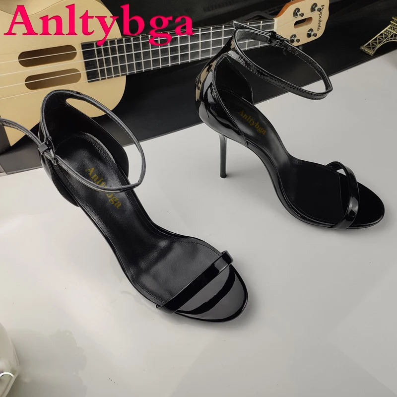 Women's Summer Sandals Super High Heel Simple Women's Shoes Black High Heel Sandals One Strap Simple Shoes Banquet high heels
Women's Summer Sandals Super High Heel Simple Women's Shoes Black High Heel Sandals One Strap Simple Shoes Banquet high heels