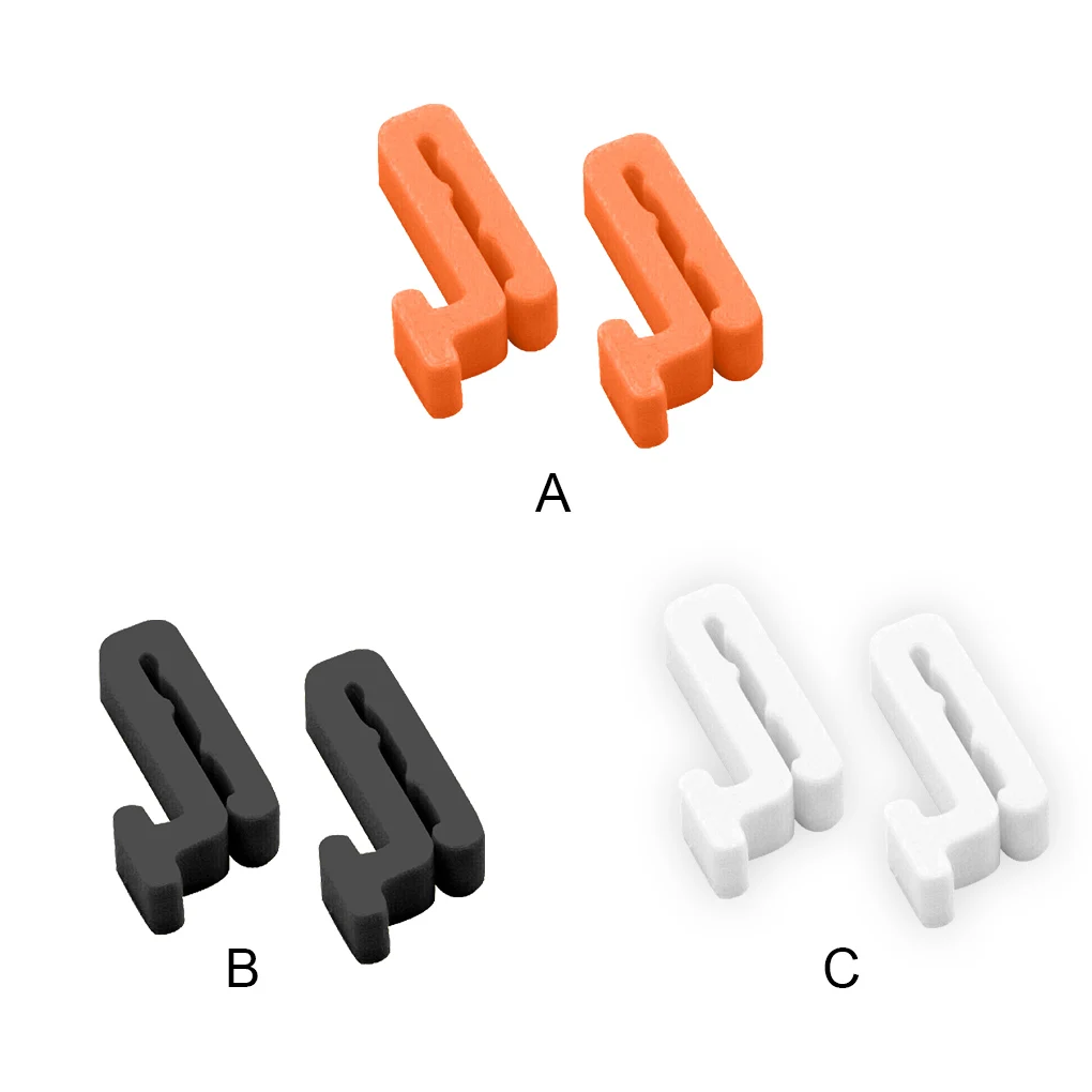 2 шт., фиксатор для маски на лыжном шлеме 
2 шт., фиксатор для маски на лыжном шлеме