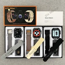 2023 New GT3 Smart Watch Men 2.01 Inch Full Touch Screen Heart Rate Sports Waterproof Smartwatch Ultra Series 8 Fitness Bracelet