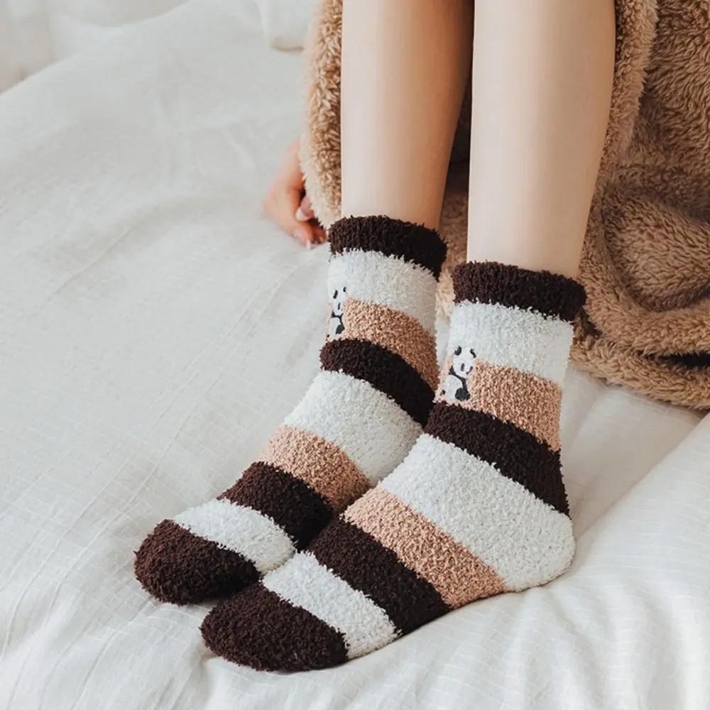Gifts for Girl Panda Embroidery Indoor Thermal Socks Autumn Winter Socks Floor Socks Home Sleeping Socks Women Socks
Gifts for Girl Panda Embroidery Indoor Thermal Socks Autumn Winter Socks Floor Socks Home Sleeping Socks Women Socks