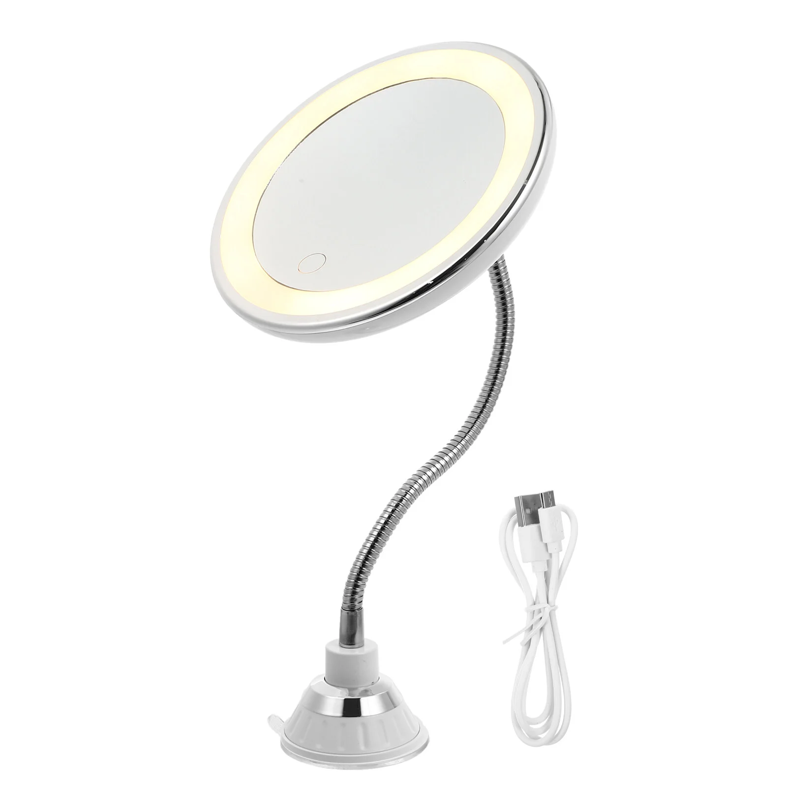 

Vanity Mirror Light LED Lamp Makeup Female Lighted Fold Practical Colored USB Charging Compact Lady Miss Cameras Home