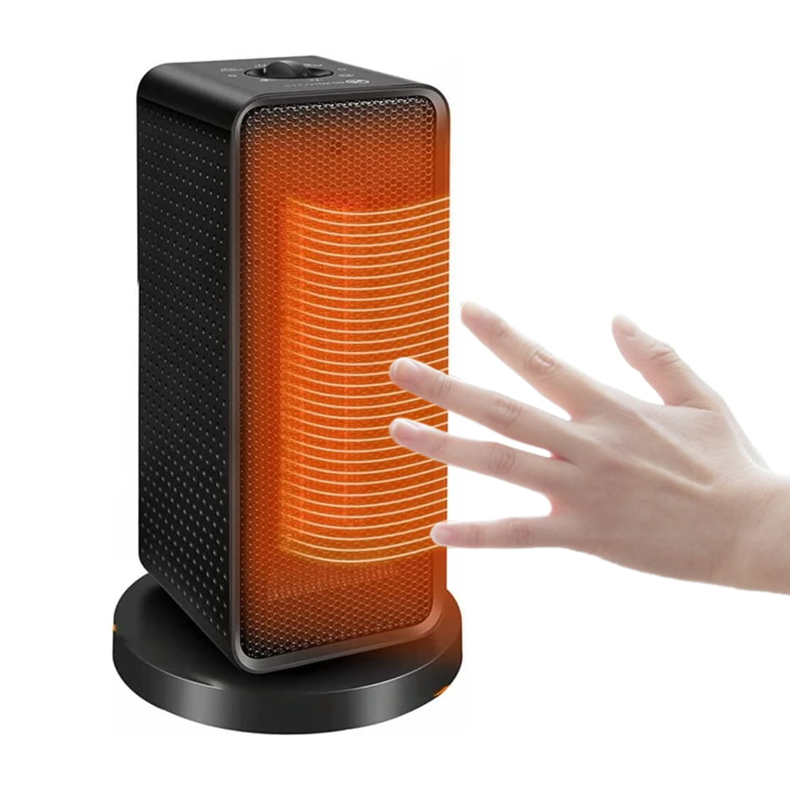 Space Heaters For Indoor Use 90 Oscillating Personal Heater Fan Fast Heating PTC Ceramic Portable Heaters With Overheat
Space Heaters For Indoor Use 90 Oscillating Personal Heater Fan Fast Heating PTC Ceramic Portable Heaters With Overheat