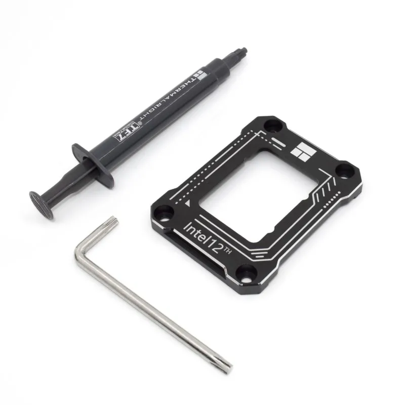 Intel Generation 12 CPU bending correction type fixing buckle anti-fall aluminum alloy bracke Anti falling retainer heat sink
Intel Generation 12 CPU bending correction type fixing buckle anti-fall aluminum alloy bracke Anti falling retainer heat sink