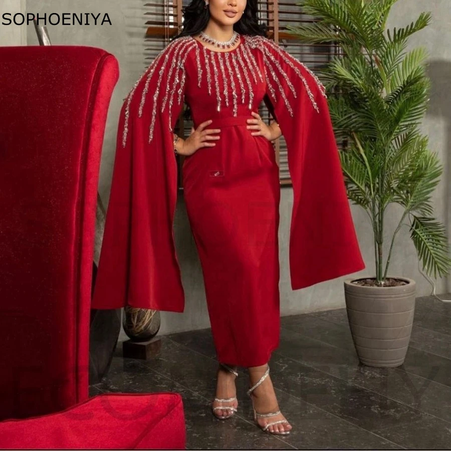 New Arrival High Neck Red Evening dresses for women 2023 Vestidos de noche Beaded Crystals Prom dresses Plus size Dubai gown
New Arrival High Neck Red Evening dresses for women 2023 Vestidos de noche Beaded Crystals Prom dresses Plus size Dubai gown