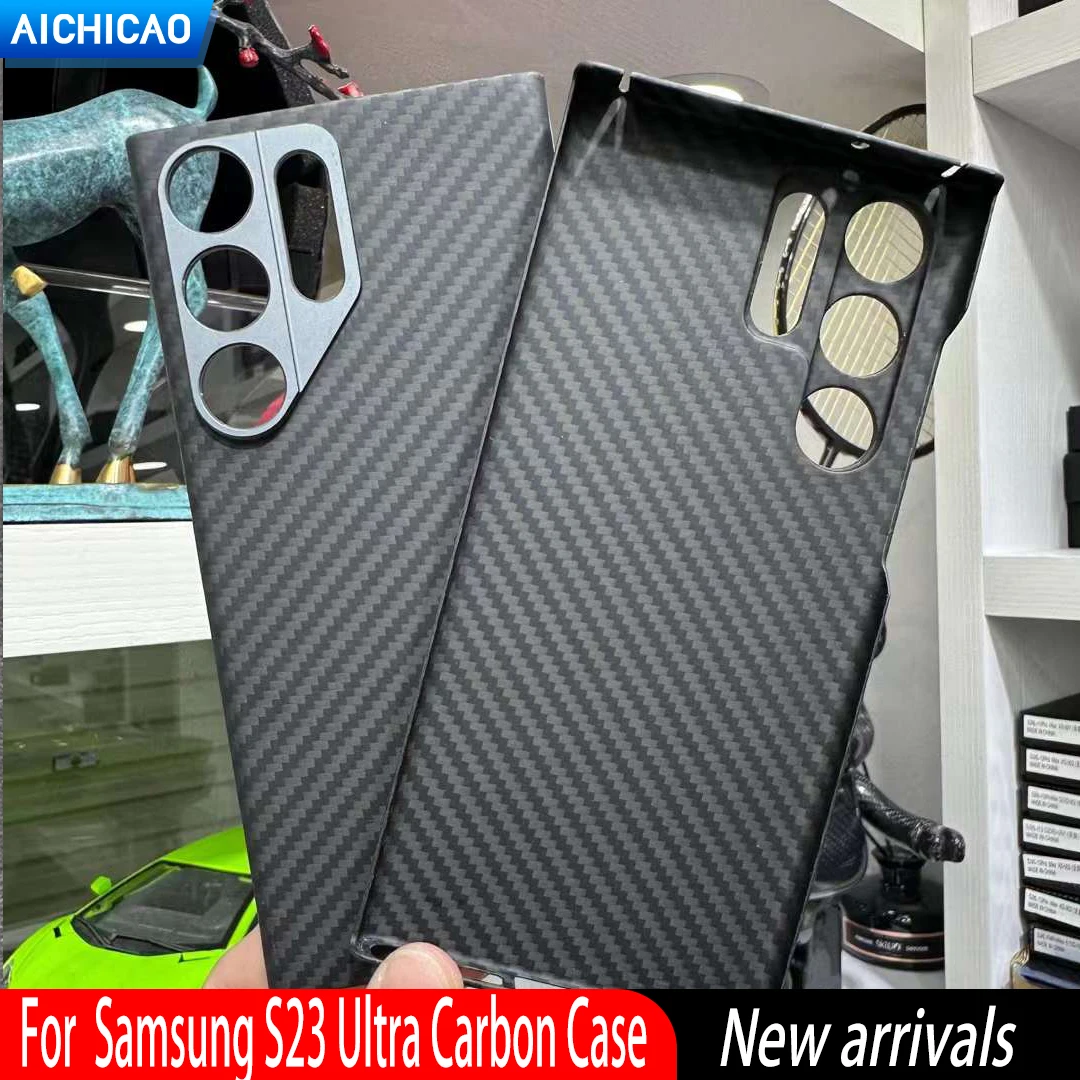 For Carbon Real Carbon fiber phone case For Samsung Galaxy S23/S23Plus/23Ultra MagSafe case Aramid fiber Anti-fall busines cover
For Carbon Real Carbon fiber phone case For Samsung Galaxy S23/S23Plus/23Ultra MagSafe case Aramid fiber Anti-fall busines cover