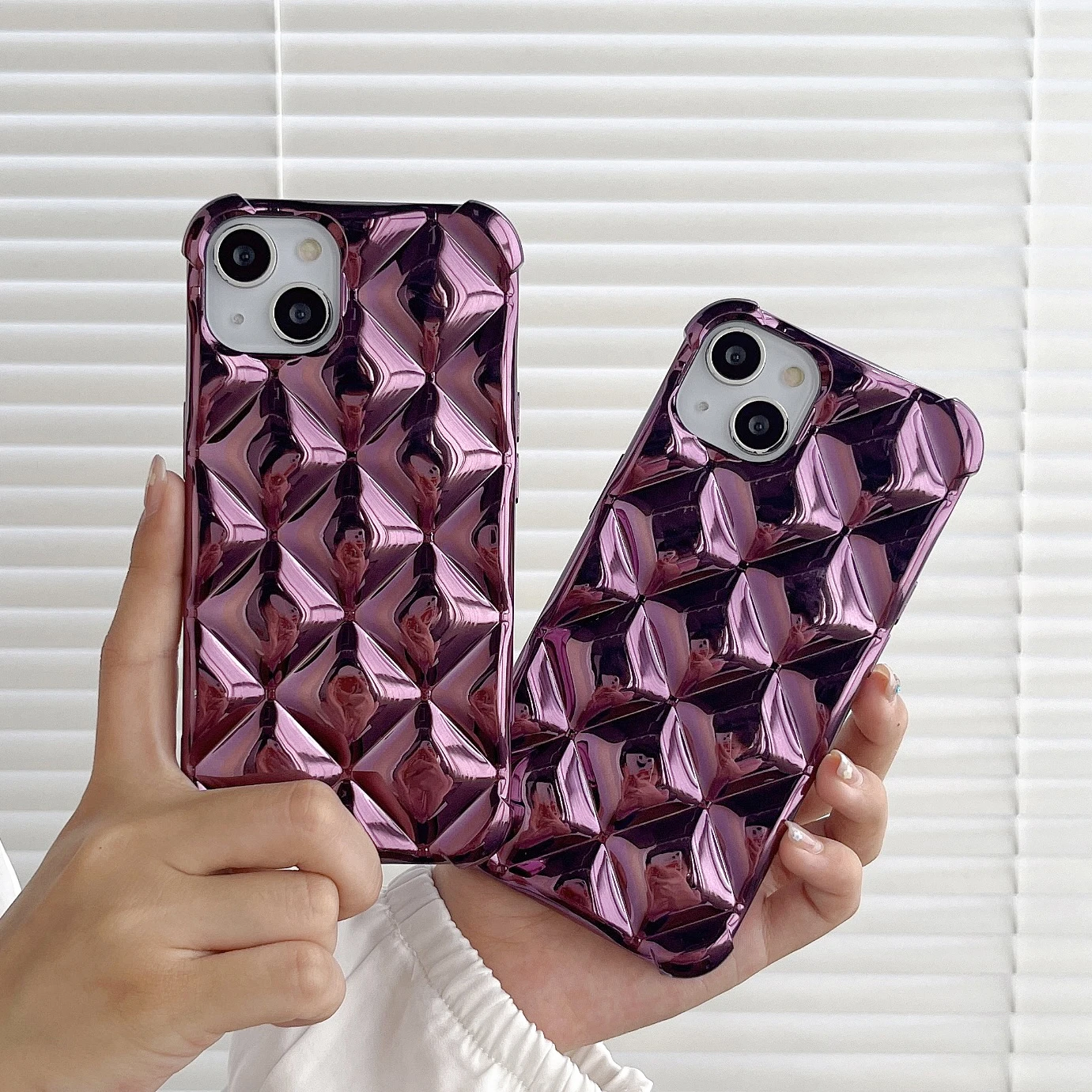 Purple Electroplating Diamond Back Cover Protective For IPhone 14 13 12 11 Pro Max Soft 14pro Case 14Plus Drop Proof Phone Case
Purple Electroplating Diamond Back Cover Protective For IPhone 14 13 12 11 Pro Max Soft 14pro Case 14Plus Drop Proof Phone Case