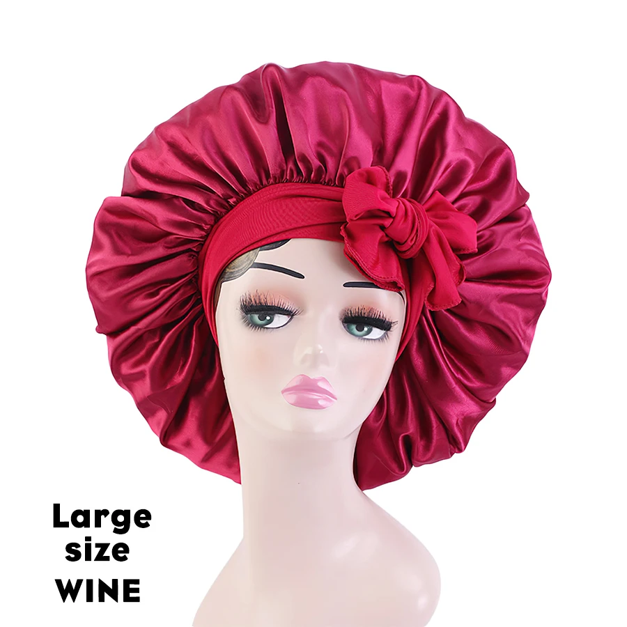 Large Size Wig Cap Satin Bonnet For Sleeping Silk Bonnet For Womens Edge Scarf Satin Night Sleep Cap For Curly Hair Crochet Hair
Large Size Wig Cap Satin Bonnet For Sleeping Silk Bonnet For Womens Edge Scarf Satin Night Sleep Cap For Curly Hair Crochet Hair