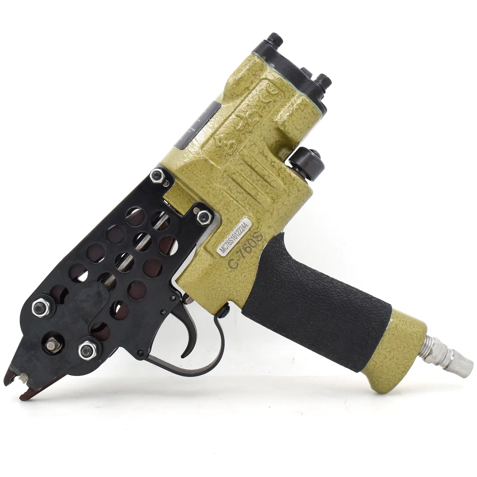 SC760B/SC7C/SC7E SC7C Tirus Air C-type Mesin Nailer пневматический маникюрный пистолет, пневматический зажим для вязания, пистолет типа C для гвоздей
SC760B/SC7C/SC7E SC7C Tirus Air C-type Mesin Nailer пневматический маникюрный пистолет, пневматический зажим для вязания, пистолет типа C для гвоздей