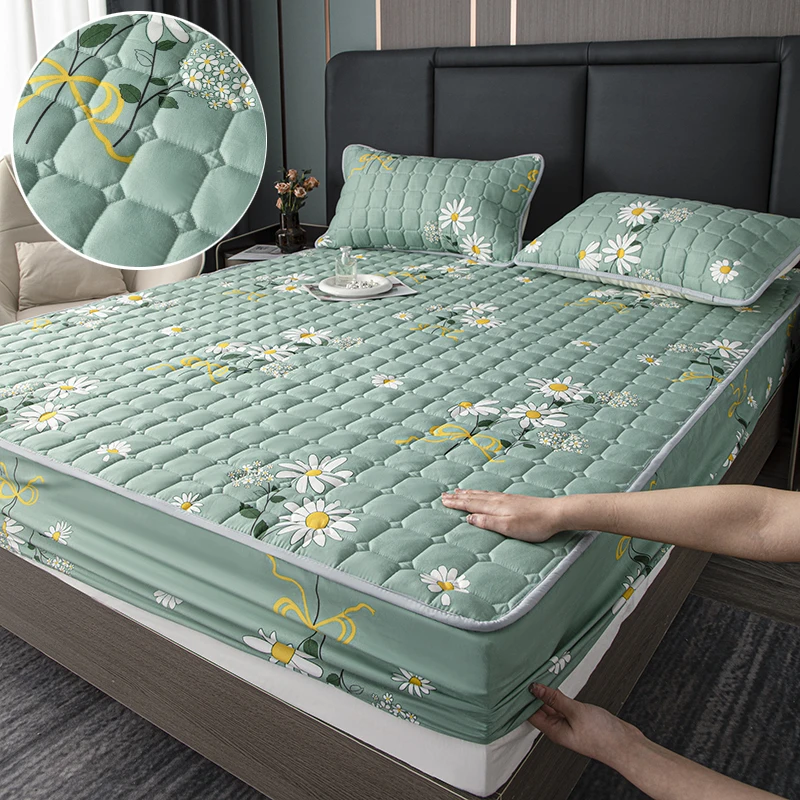 WOSTAR Geometry print mattress protector cover baby couple luxury double bed elastic fitted sheet style protection pad king size
WOSTAR Geometry print mattress protector cover baby couple luxury double bed elastic fitted sheet style protection pad king size