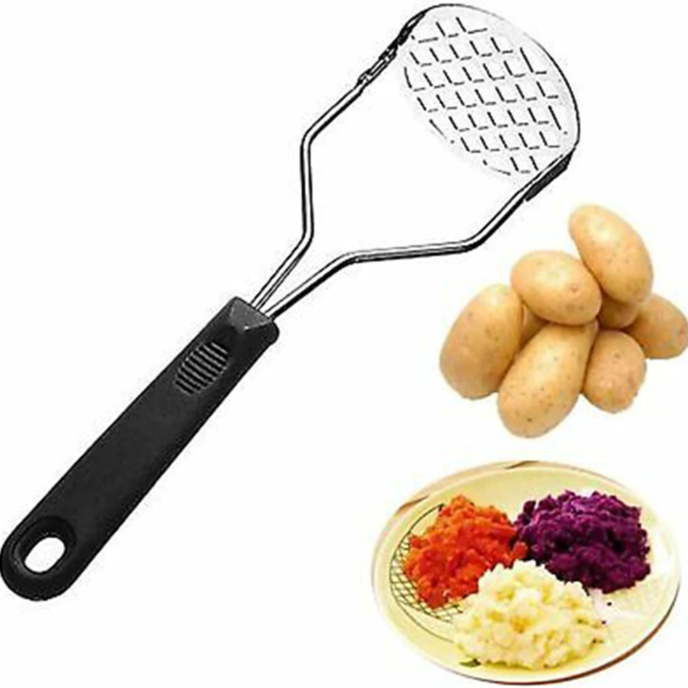 Stainless Steel Premium Potatoes Mud Pressure Mud Machine Potato Masher With Plastic Handle Fruit Tools Kitchen Accessories
Stainless Steel Premium Potatoes Mud Pressure Mud Machine Potato Masher With Plastic Handle Fruit Tools Kitchen Accessories