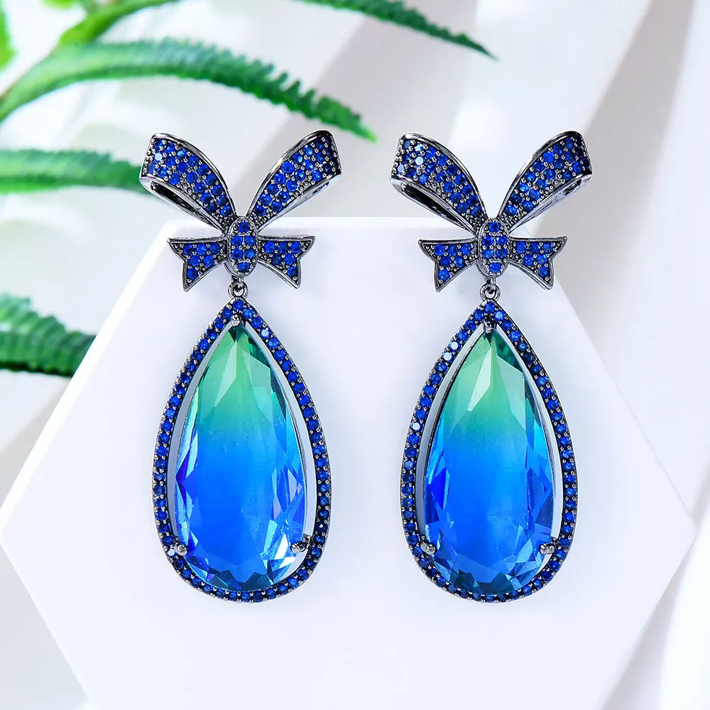 GODKI New Gorgeous Luxury Bowknot Pendant Earring for Women Bridal Wedding Party Jewelry Bohemia Style Top Quality Accessories
GODKI New Gorgeous Luxury Bowknot Pendant Earring for Women Bridal Wedding Party Jewelry Bohemia Style Top Quality Accessories