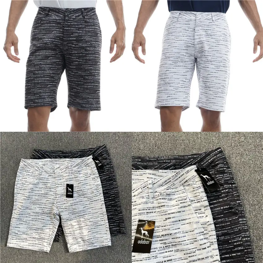Golf clothing Men's summer shorts medium pants Elastic print Golf supplies Japanese pants
Golf clothing Men's summer shorts medium pants Elastic print Golf supplies Japanese pants