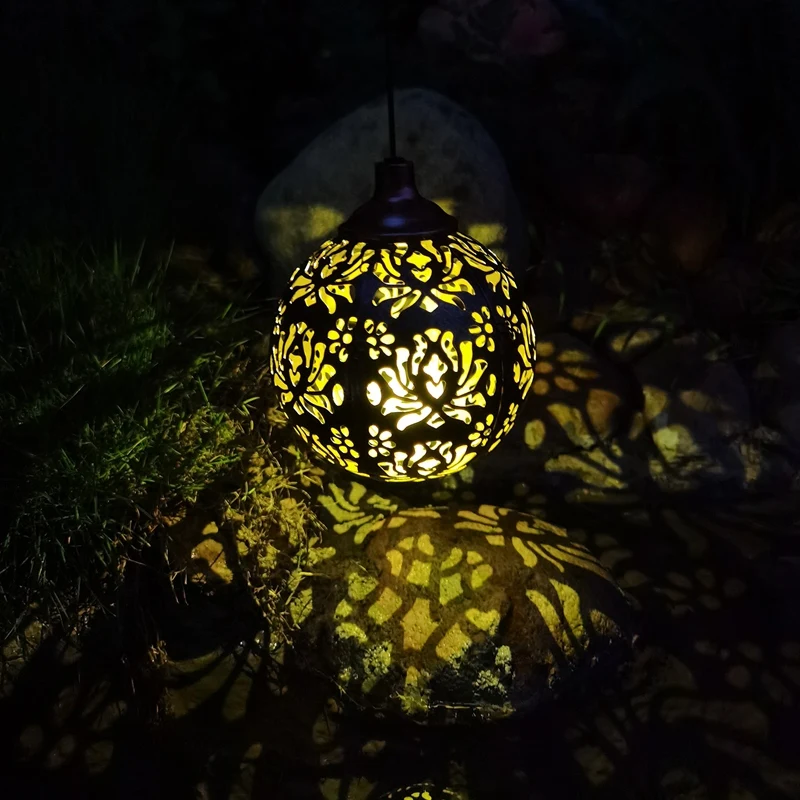 2Pcs Solar Garden Lights Hanging Garden Decor Outdoor Lanterns Hanging Solar Lights Morrocan Outdoor Lanterns
2Pcs Solar Garden Lights Hanging Garden Decor Outdoor Lanterns Hanging Solar Lights Morrocan Outdoor Lanterns