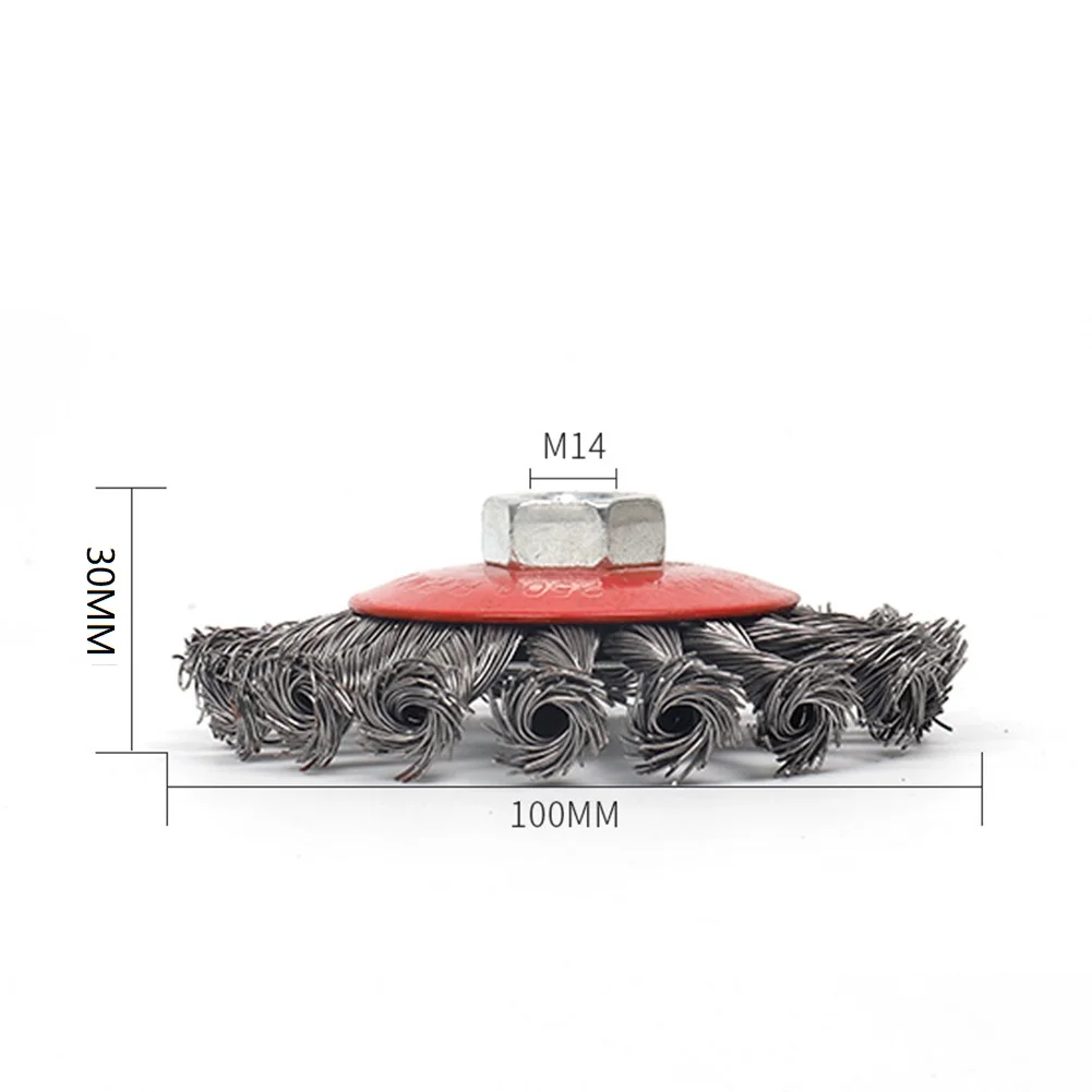 Grinder Steel Wire Brush 100mm/115mm/125mm 12500rpm 1pc 6 Steel Wire Brushes M14x2 Tools Useful Durable Hot Sale
Grinder Steel Wire Brush 100mm/115mm/125mm 12500rpm 1pc 6 Steel Wire Brushes M14x2 Tools Useful Durable Hot Sale
