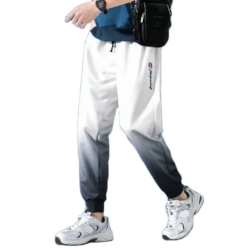 Straight Tube Bundle Foot Guard Pants Men Loose Spring and Fall Basketball Pants Korean Version of the Trend Casual Sports Pants
Straight Tube Bundle Foot Guard Pants Men Loose Spring and Fall Basketball Pants Korean Version of the Trend Casual Sports Pants