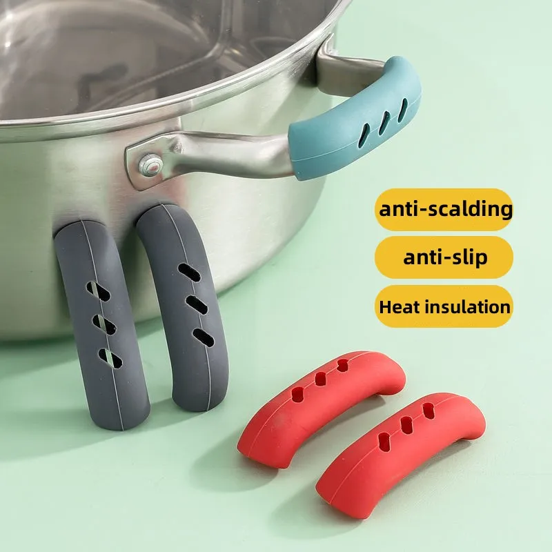 2/4/6Pcs Silicone Pan Handle Cover Heat Insulation Covers Pot Ear Clip Non-slip Steamer Casserole Pan Handle Kitchen Tool
2/4/6Pcs Silicone Pan Handle Cover Heat Insulation Covers Pot Ear Clip Non-slip Steamer Casserole Pan Handle Kitchen Tool