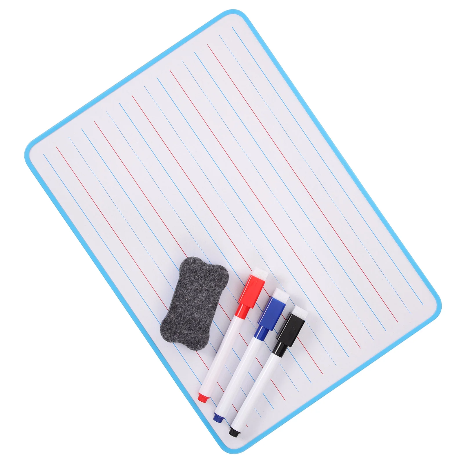 Kids Whiteboard Small Dry Erase Board Double Sided White Board for Students with Lines
Kids Whiteboard Small Dry Erase Board Double Sided White Board for Students with Lines