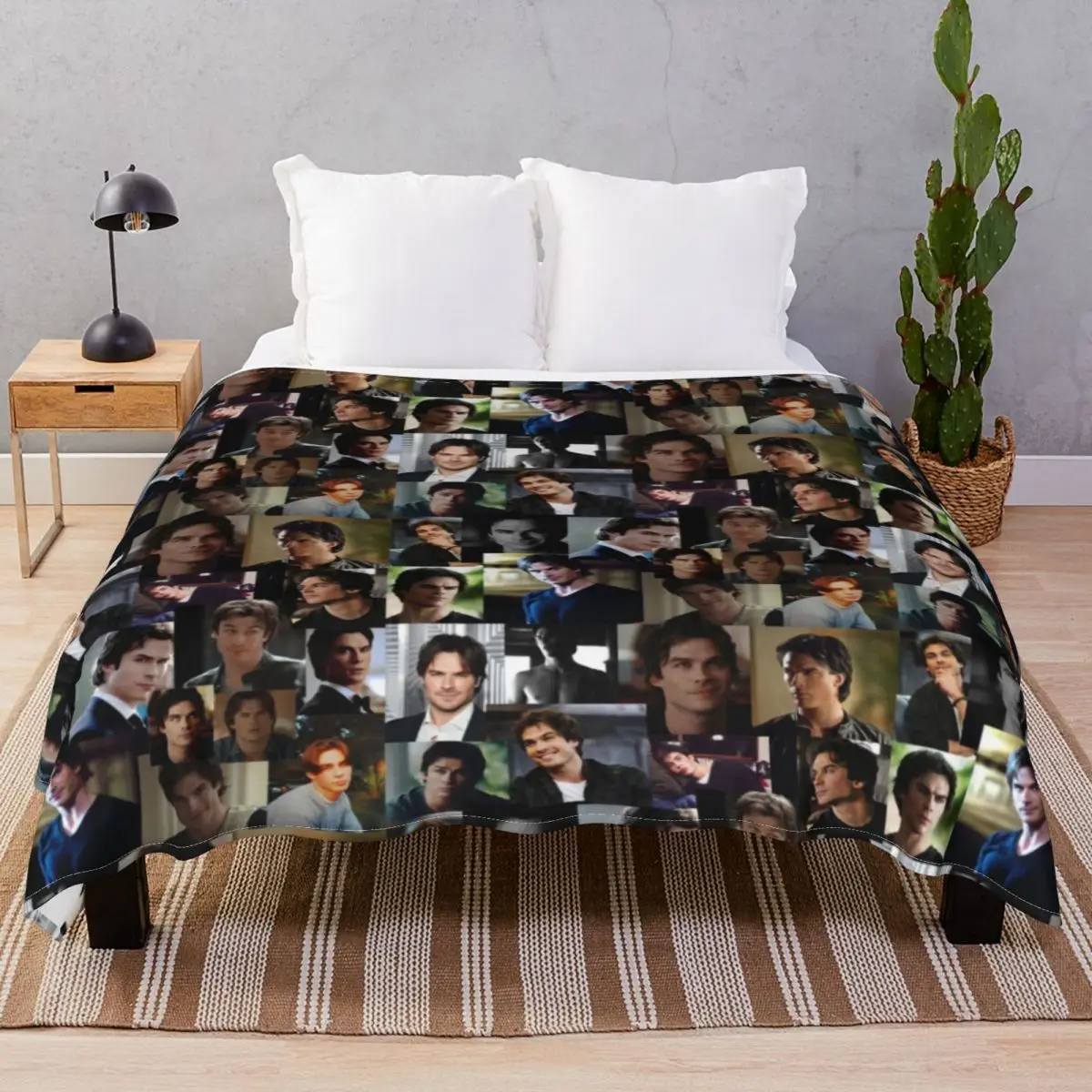 Ian Somerhalder Blankets Flannel Printed Portable Throw Blanket for Bed Home Couch Travel Office
Ian Somerhalder Blankets Flannel Printed Portable Throw Blanket for Bed Home Couch Travel Office