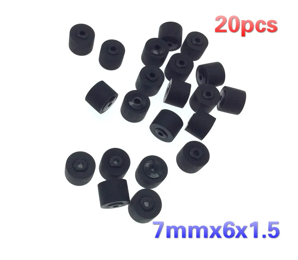 20pcs 7mmx6x1.5 Wheel Belt Pulley Rubber Audio Pressure Recorder Cassette Deck Pinch Roller Tape Recorder Stereo Player Walkman
20pcs 7mmx6x1.5 Wheel Belt Pulley Rubber Audio Pressure Recorder Cassette Deck Pinch Roller Tape Recorder Stereo Player Walkman