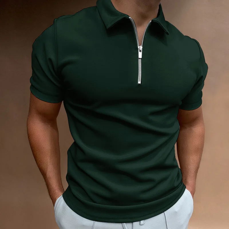 2023 Summer New Men's Casual Short-sleeved Polo Shirt Business Fashion Lapel T-shirt Men's Breathable Polo Shirt Men's Clothing
2023 Summer New Men's Casual Short-sleeved Polo Shirt Business Fashion Lapel T-shirt Men's Breathable Polo Shirt Men's Clothing