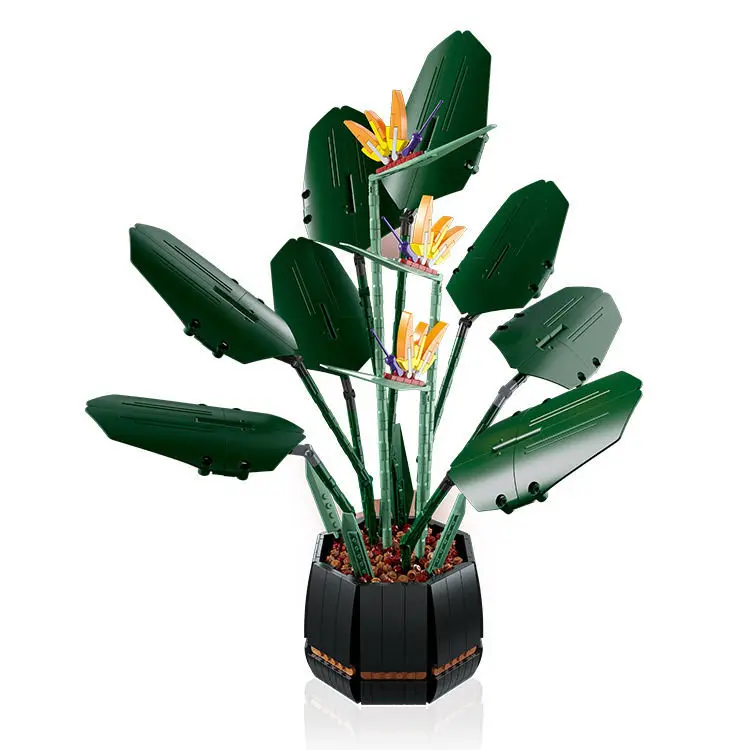 Fomantic Flower 10289 Bird of Paradise Bouquet Rose Building Block Bricks Toy DIY Potted Illustration Holiday Girlfriend Gift 
Fomantic Flower 10289 Bird of Paradise Bouquet Rose Building Block Bricks Toy DIY Potted Illustration Holiday Girlfriend Gift