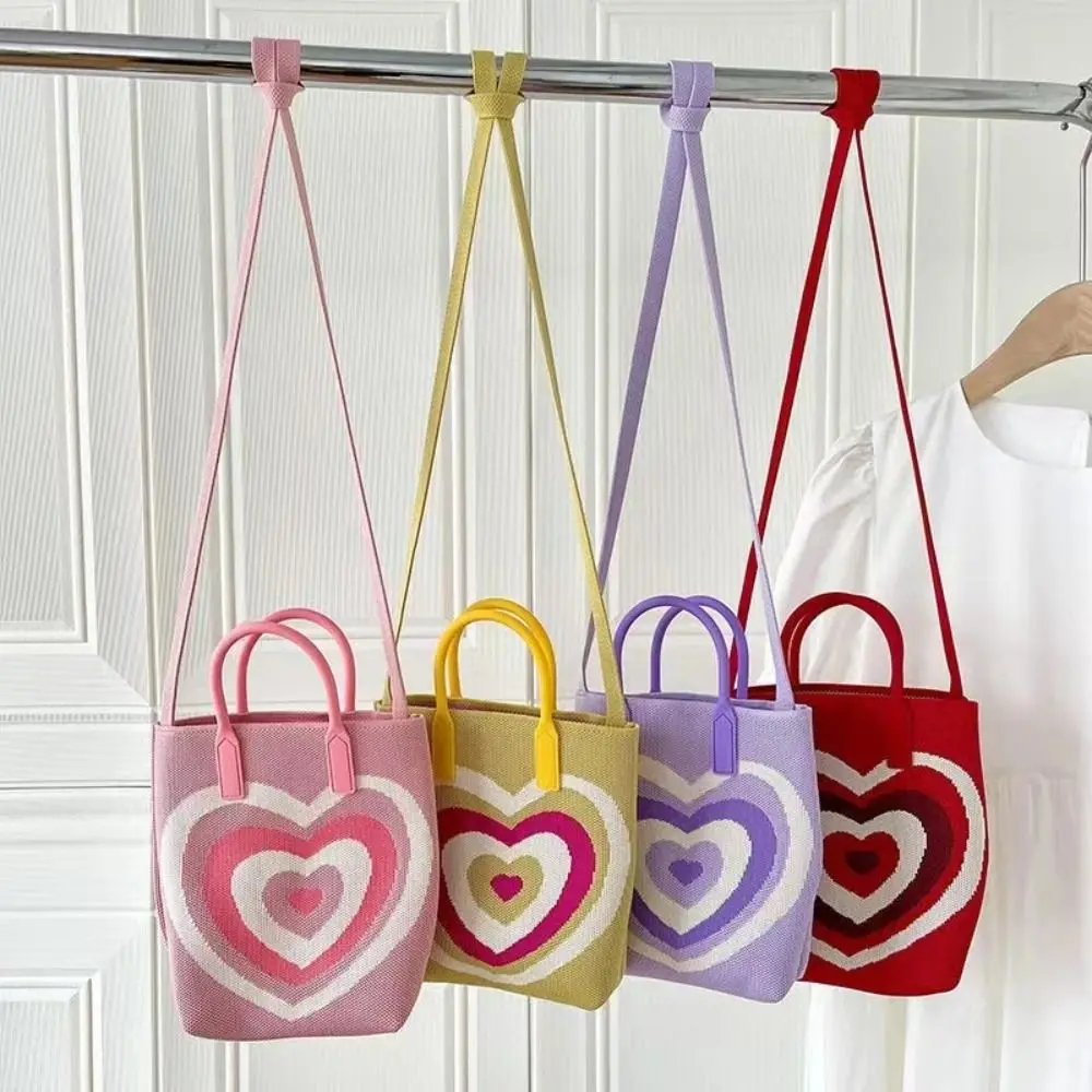 Bag Large Capacity Travel Sweet Grocery Handbags Love Heart Handbag Women Handbag Crossbody Bag Woven Shoulder Bag
Bag Large Capacity Travel Sweet Grocery Handbags Love Heart Handbag Women Handbag Crossbody Bag Woven Shoulder Bag