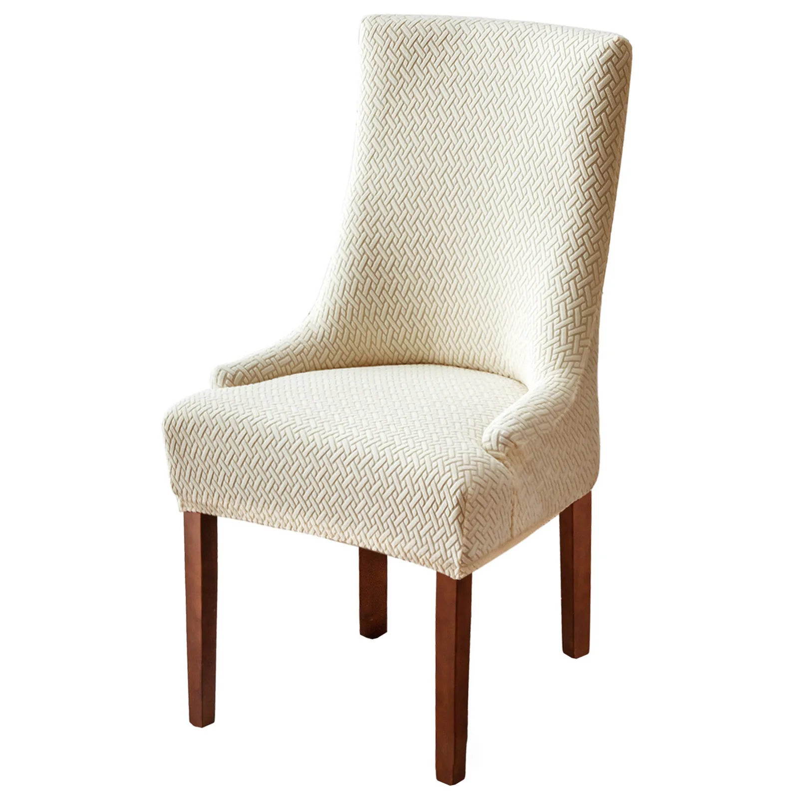 Checkered Armchair Cover Easy to Install Perfect Fit Chair Cover for Dinner Meeting Ceremony
Checkered Armchair Cover Easy to Install Perfect Fit Chair Cover for Dinner Meeting Ceremony