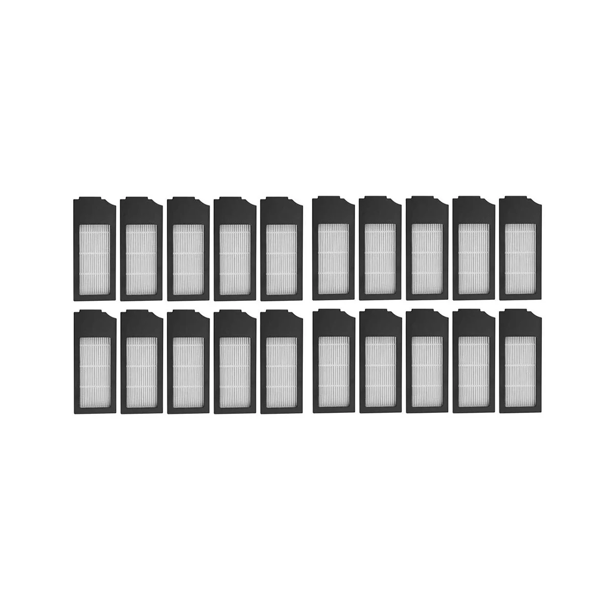 Набор сменных воздушных фильтров HEPA 20 шт. для серии Deebot X1 Turbo / Omni Запчасти для пылесоса
Набор сменных воздушных фильтров HEPA 20 шт. для серии Deebot X1 Turbo / Omni Запчасти для пылесоса