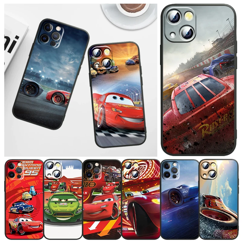 Phone Case For Apple iPhone 14 13 12 11 mini 8 7 6 XS XR X SE 2020 Pro Max Plus Funda Lightning McQueen Cars Black Cover
Phone Case For Apple iPhone 14 13 12 11 mini 8 7 6 XS XR X SE 2020 Pro Max Plus Funda Lightning McQueen Cars Black Cover