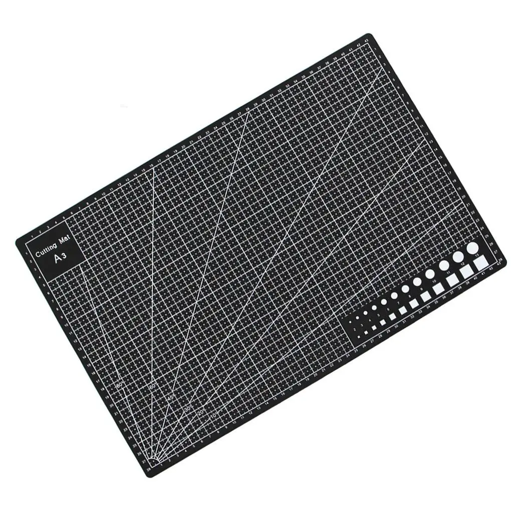 A3 PVC Cutting Mat Workbench Patchwork Cut Pad Sewing Manual DIY Knife Engraving Leather Cutting Board Single Side Underlay
A3 PVC Cutting Mat Workbench Patchwork Cut Pad Sewing Manual DIY Knife Engraving Leather Cutting Board Single Side Underlay