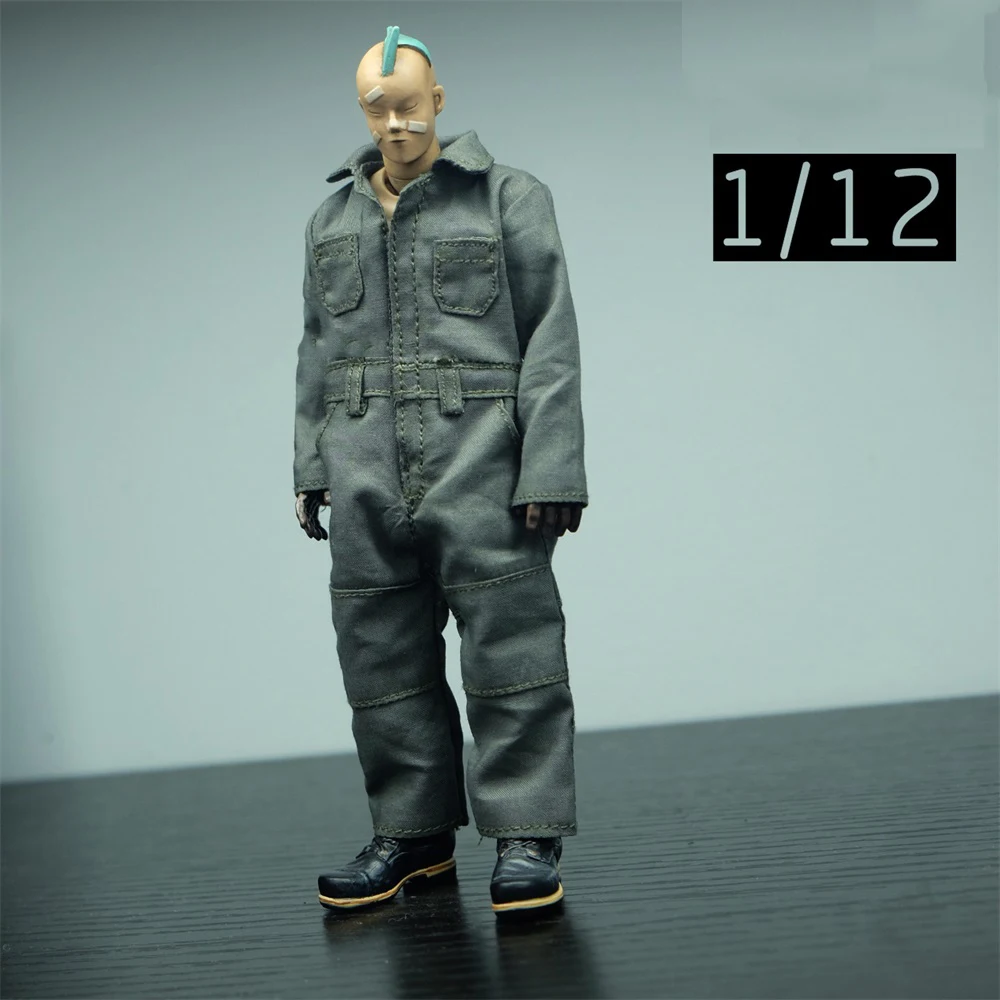 1/12th Male Soldier Coveralls Fashion Trendy Work Dressing Clothes Model Accessories No Body Fit 6inch Body Doll
1/12th Male Soldier Coveralls Fashion Trendy Work Dressing Clothes Model Accessories No Body Fit 6inch Body Doll
