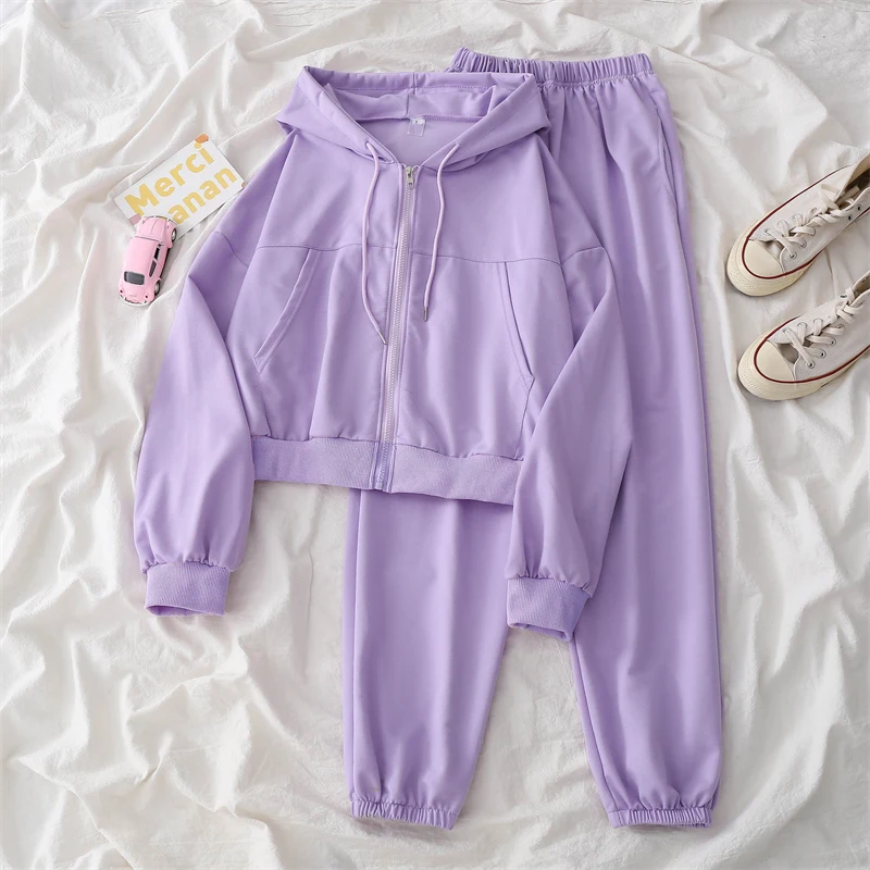 Women Sports Suits Long Sleeve Hooded Sweatshirt Cropped Jackets+Trousers 2022 New Autumn Female Two Pieces Sets Streetwear
Women Sports Suits Long Sleeve Hooded Sweatshirt Cropped Jackets+Trousers 2022 New Autumn Female Two Pieces Sets Streetwear