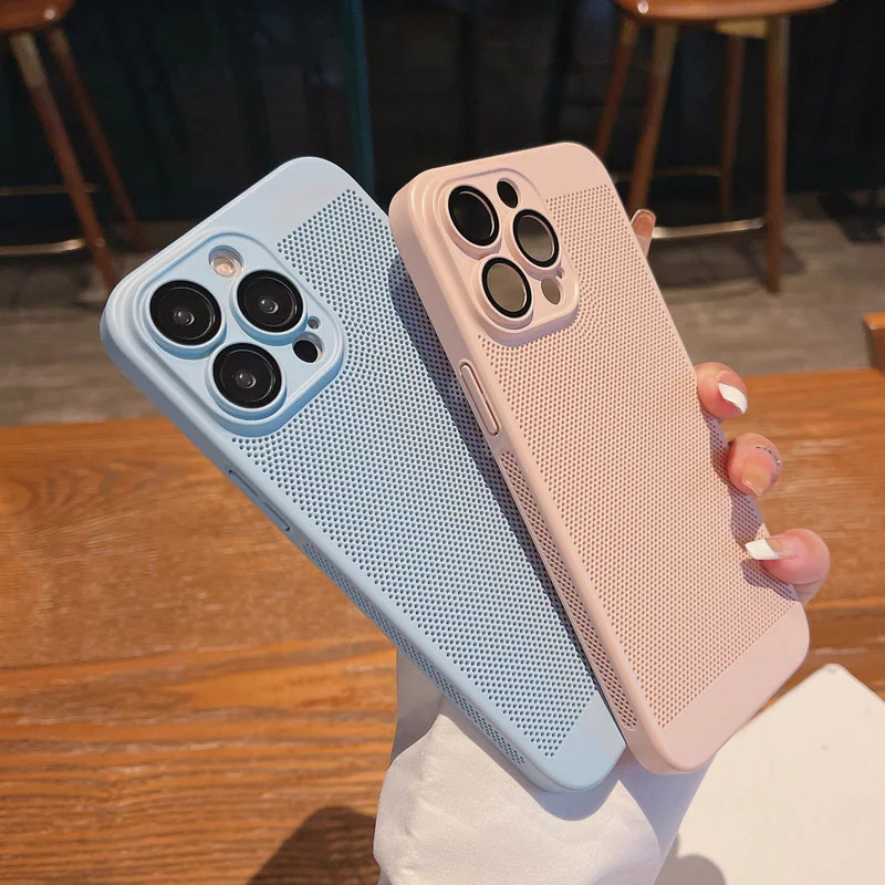 Fashion Candy Color Heat Dissipation Phone Case For iPhone 14 Pro Max 13 12 11 Pro Max X XR XS Max 7 8Plus Shockproof Hard Cover
Fashion Candy Color Heat Dissipation Phone Case For iPhone 14 Pro Max 13 12 11 Pro Max X XR XS Max 7 8Plus Shockproof Hard Cover